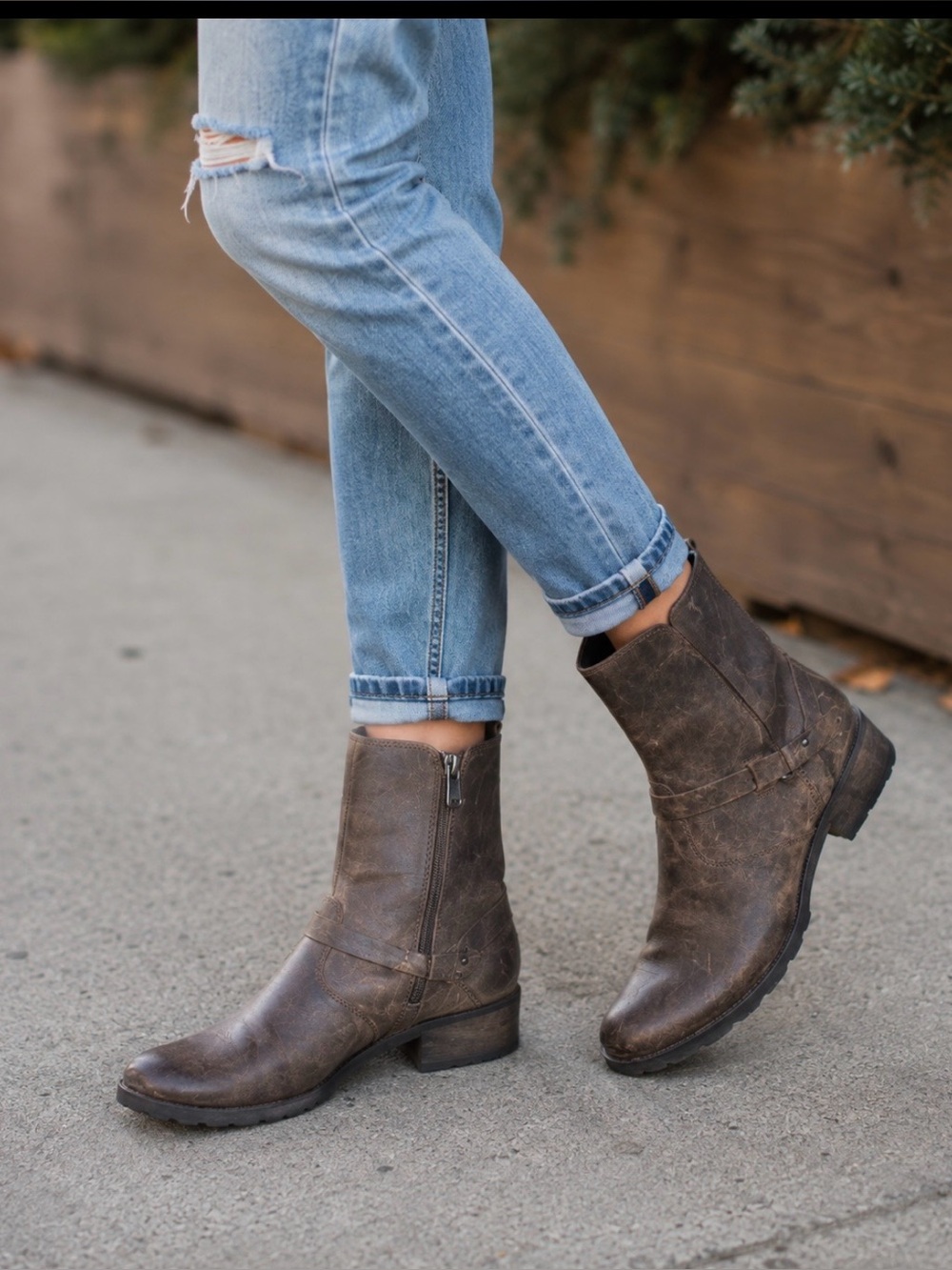 Teva De La Vina Leather Ankle Boot